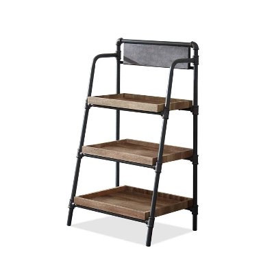 Mack Rustic Bookcase Light Copper - HOMES: Inside + Out - Image 4