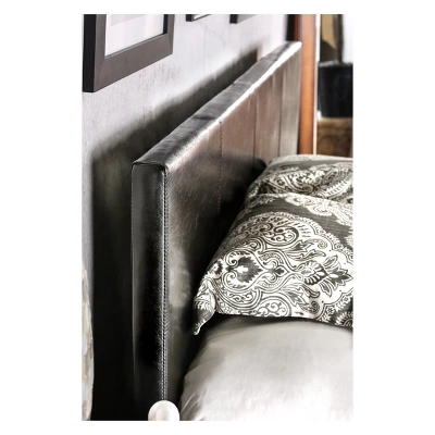 Lizsa Leatherette Upholstered Eastern Bed - HOMES: Inside + Out - Image 3