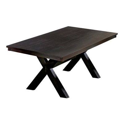 5pc Mount Rose Rustic Dining Table Set Brushed Black/Beige - HOMES: Inside + Out - Image 5