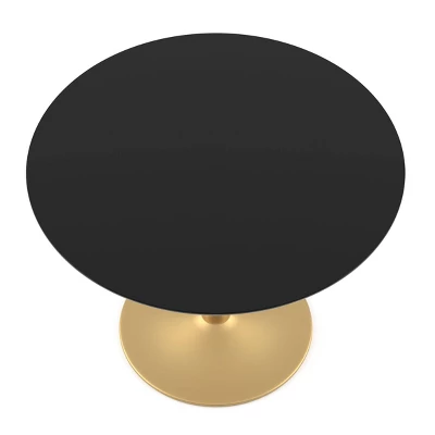 Koldfield Steel Base Round Dining Table - HOMES: Inside + Out - Image 4