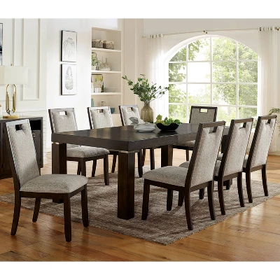 88" Terraview Extendable Dining Table Dark Walnut - HOMES: Inside + Out - Image 2