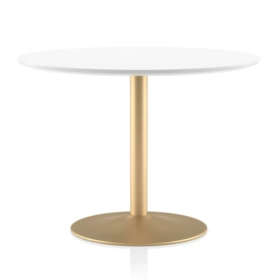 Koldfield Steel Base Round Dining Table - HOMES: Inside + Out - Image 6