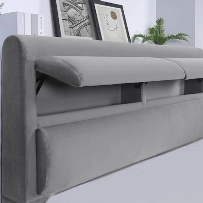 Nirlen Upholstered Bed With Storage - HOMES: Inside + Out - Image 4