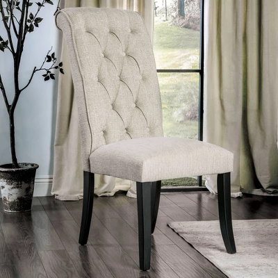 5pc Mount Rose Rustic Dining Table Set Brushed Black/Beige - HOMES: Inside + Out - Image 2