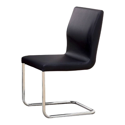 7pc Spearelton Double Oval Pedestal Dining Table Set Black - HOMES: Inside + Out - Image 4