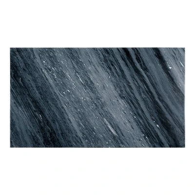 70" Westlie Rectangular Genuine Marble Top Dining Table Gray/Black - HOMES: Inside + Out - Image 3