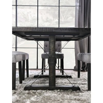 Hepburn Rectangular Dining Table Black - HOMES: Inside + Out - Image 5