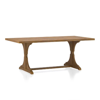 76" Strasbourg Rectangular Dining Table - HOMES: Inside + Out - Image 6