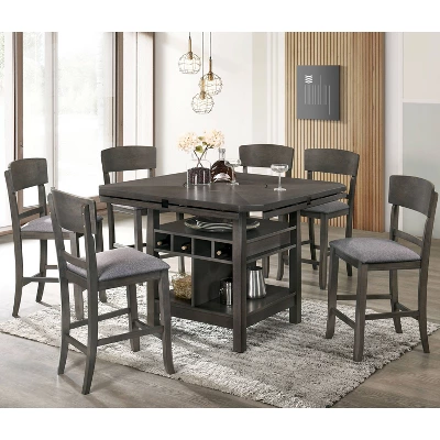 60" Summerland Round Counter Height Dining Table - HOMES: Inside + Out - Image 3
