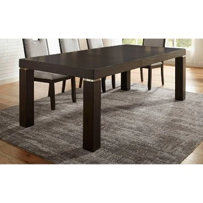 88" Terraview Extendable Dining Table Dark Walnut - HOMES: Inside + Out
