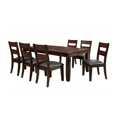 Breighton Extendable Dining Table Dark Red - HOMES: Inside + Out - Image 2