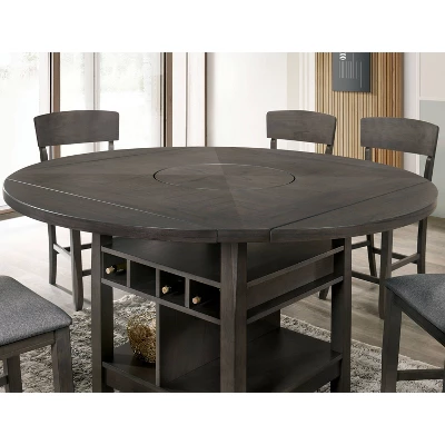 60" Summerland Round Counter Height Dining Table - HOMES: Inside + Out - Image 5