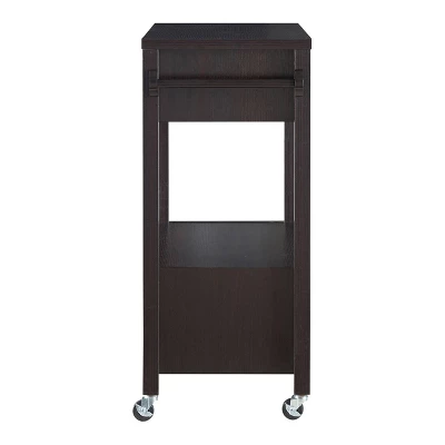 Umberra 2 Drawer Kitchen Cart Red Cocoa - HOMES: Inside + Out - Image 2