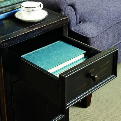 Brody Side Table Black - HOMES: Inside + Out - Image 3