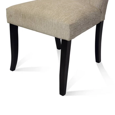 5pc Mount Rose Rustic Dining Table Set Brushed Black/Beige - HOMES: Inside + Out - Image 4