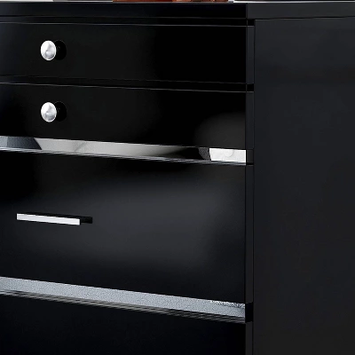 Garneta 5 Drawer Chest With Jewelry Drawers - HOMES: Inside + Out - Image 2