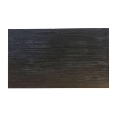 5pc Mount Rose Rustic Dining Table Set Brushed Black/Beige - HOMES: Inside + Out - Image 6