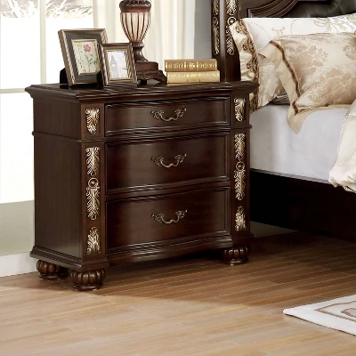 2pc Queen Mullberry Traditional Bedroom Set Brown Cherry/Espresso - HOMES: Inside + Out - Image 3